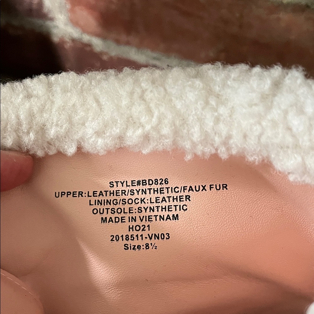 J. Crew Black and White Winter Boots new boots never worn - Picture 9 of 13